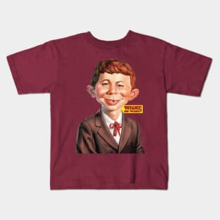 What, me worry? - Alfred Neuman v2 Kids T-Shirt
